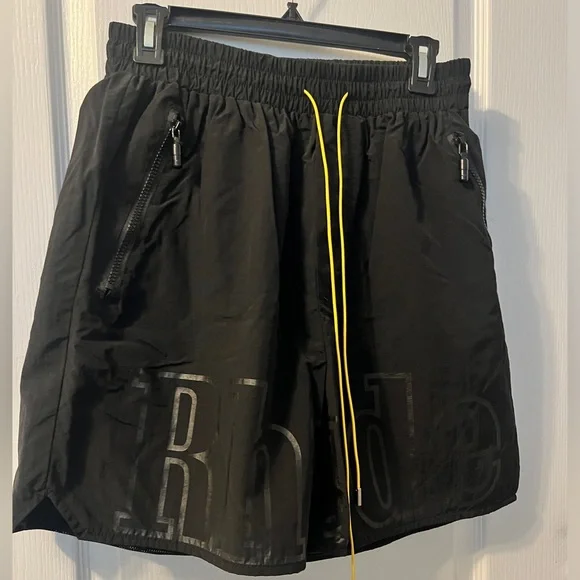 RHUDE RH Logo Short Black Large